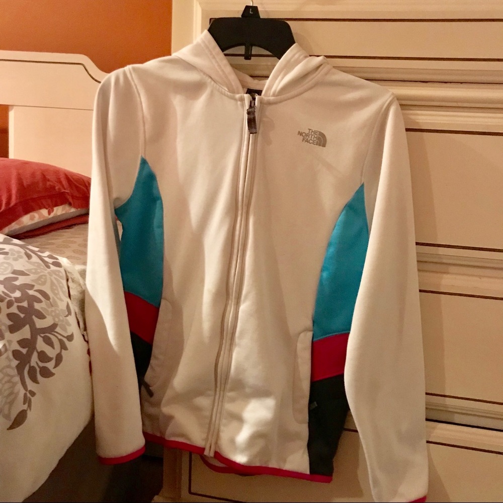 the north face girls’ full zip hoodie